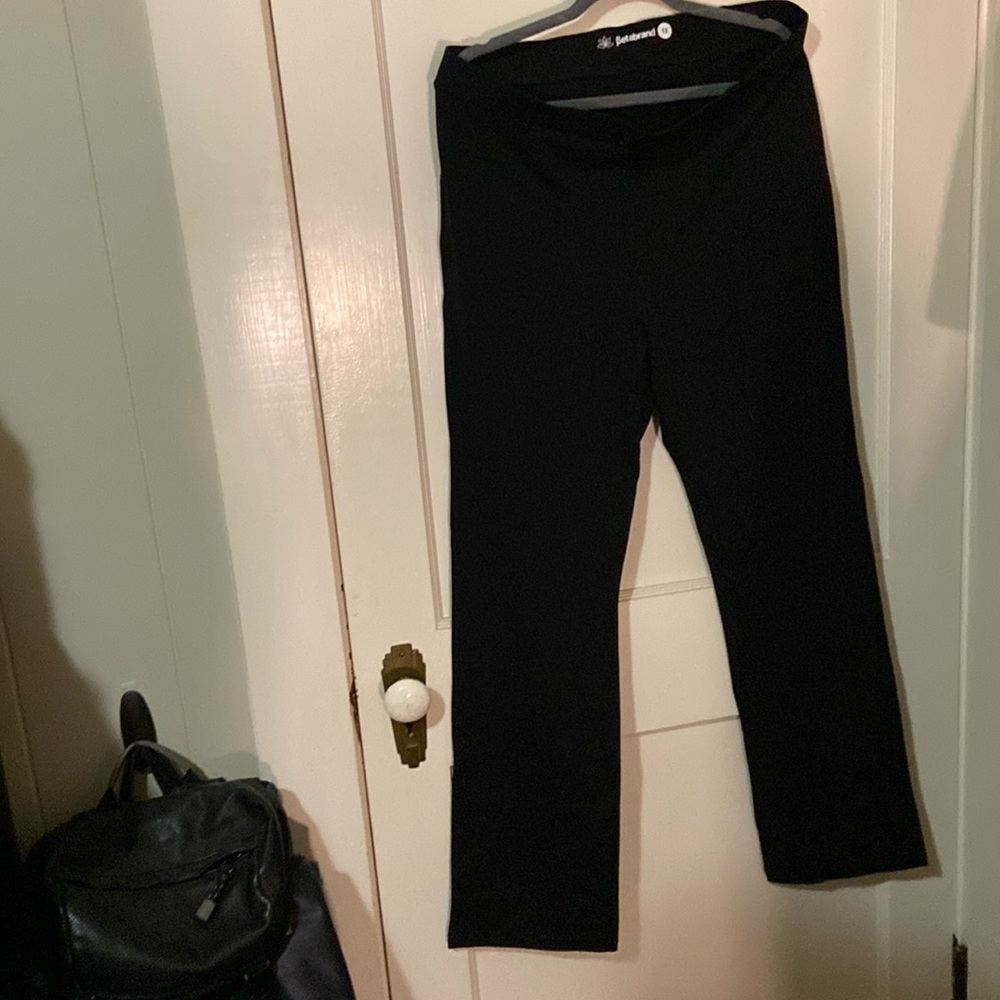 Betabrand 1x brand new no tags never worn black dress pant yoga pant